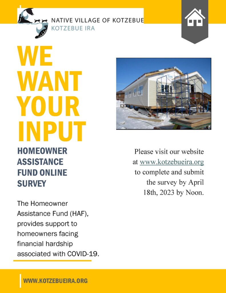 Homeowners Assistance Fund Survey